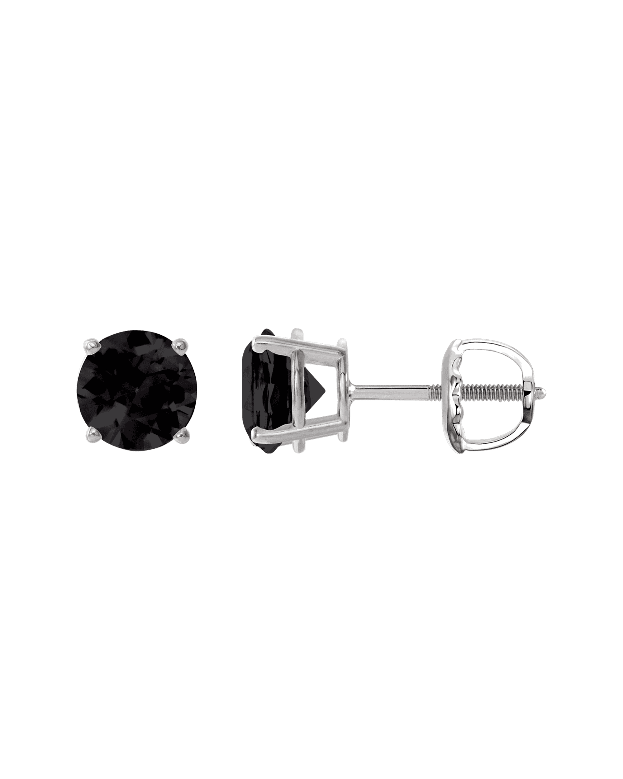 Black Onyx Earring Studs