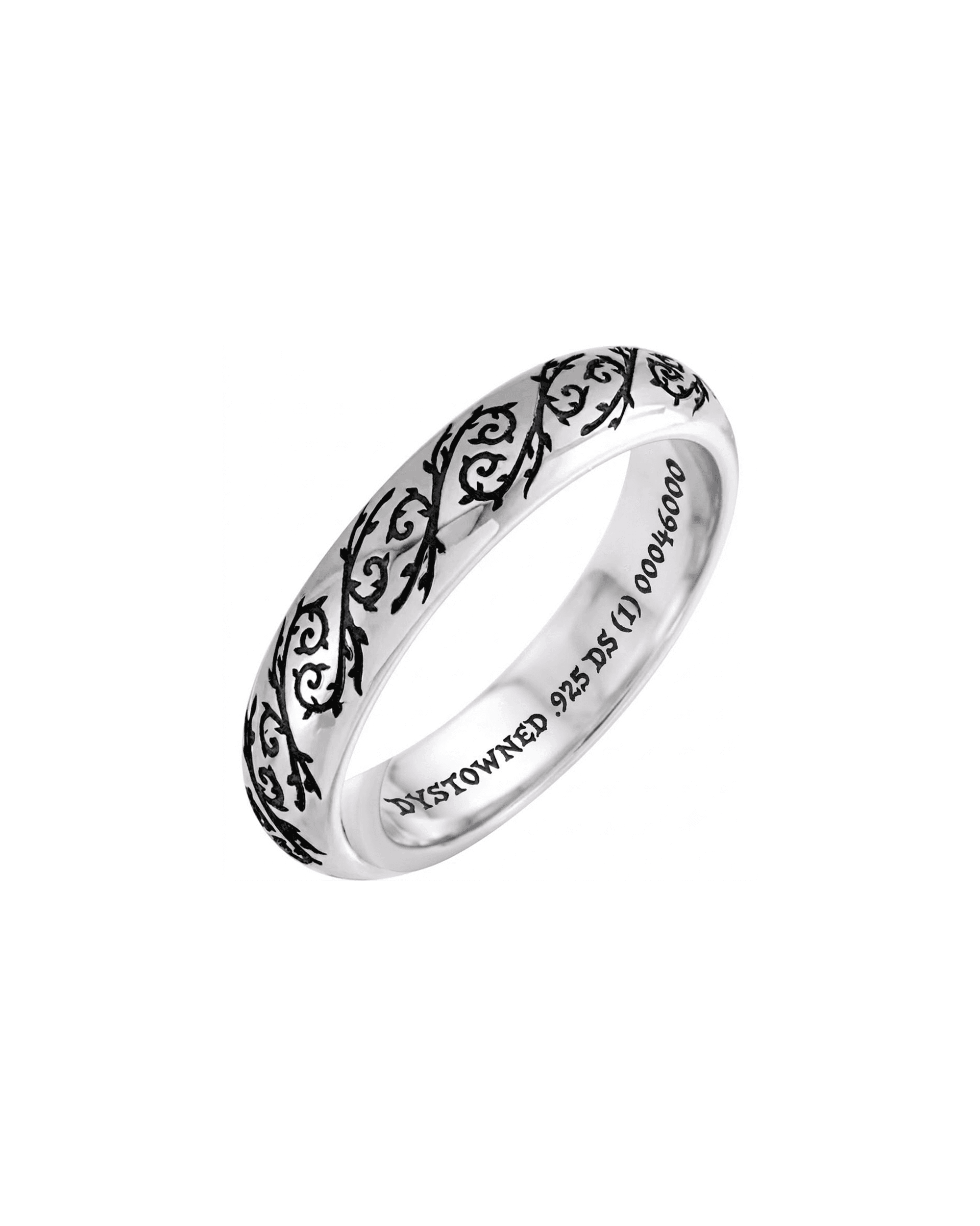 Engraved Vine Ring